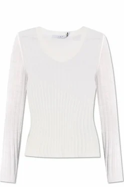 Iro WHITE Wool top "Hattie"
