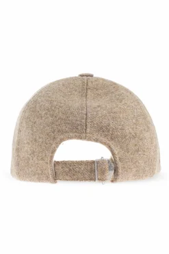 Isabel Marant beige Baseball cap `Tomas`