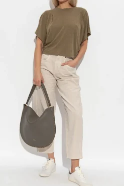 Isabel Marant beige "Oriane" jeans