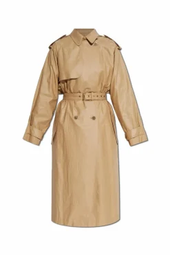 Isabel Marant beige Trench 'Freanne'