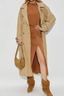 Isabel Marant beige Trench coat "Elea"