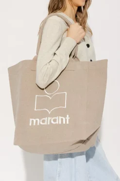 Isabel Marant beige ‘Yenky’ shopper bag