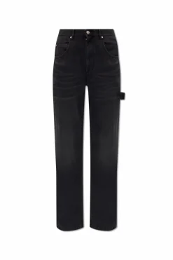 Isabel Marant BLACK ‘Bymara’ straight jeans