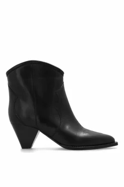 Isabel Marant BLACK ‘Darizo’ heeled ankle boots