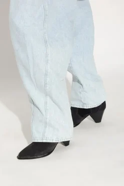 Isabel Marant BLACK ‘Darizo’ heeled ankle boots