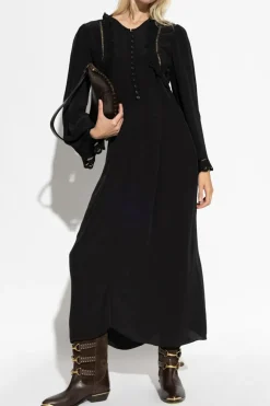 Isabel Marant BLACK Dress `Faustina`