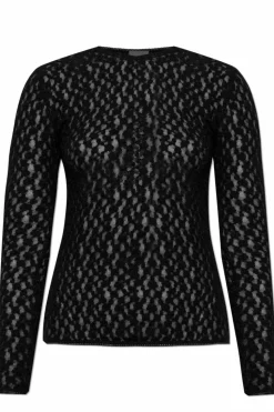 Isabel Marant BLACK "Gaelle" long sleeve top