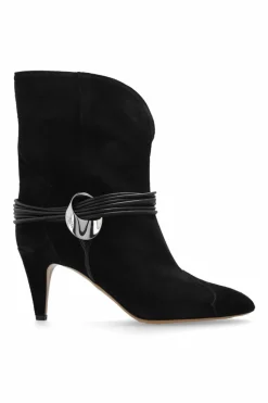 Isabel Marant BLACK Heeled ankle boots `Dytho`