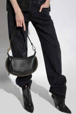 Isabel Marant BLACK ‘Oskan Moon’ shoulder bag