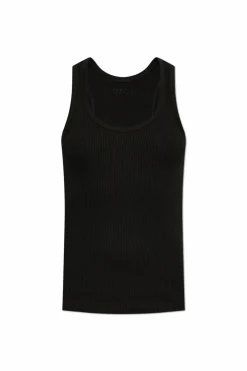 Isabel Marant BLACK Ribbed top Thea