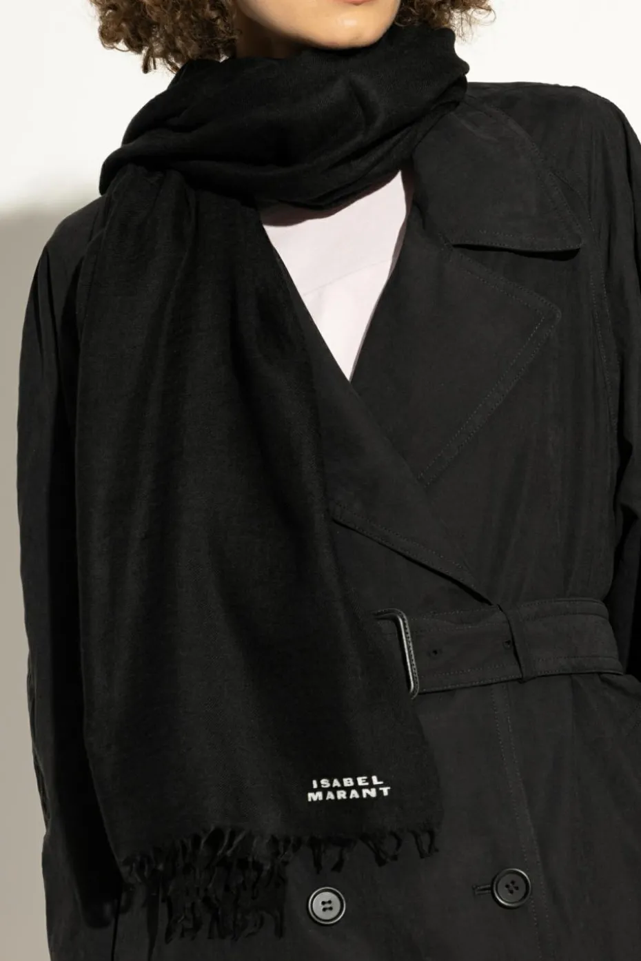 Isabel Marant BLACK Scarf 'Alette'