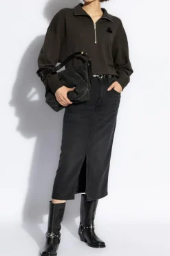 Isabel Marant BLACK Skirt `Tilauria`