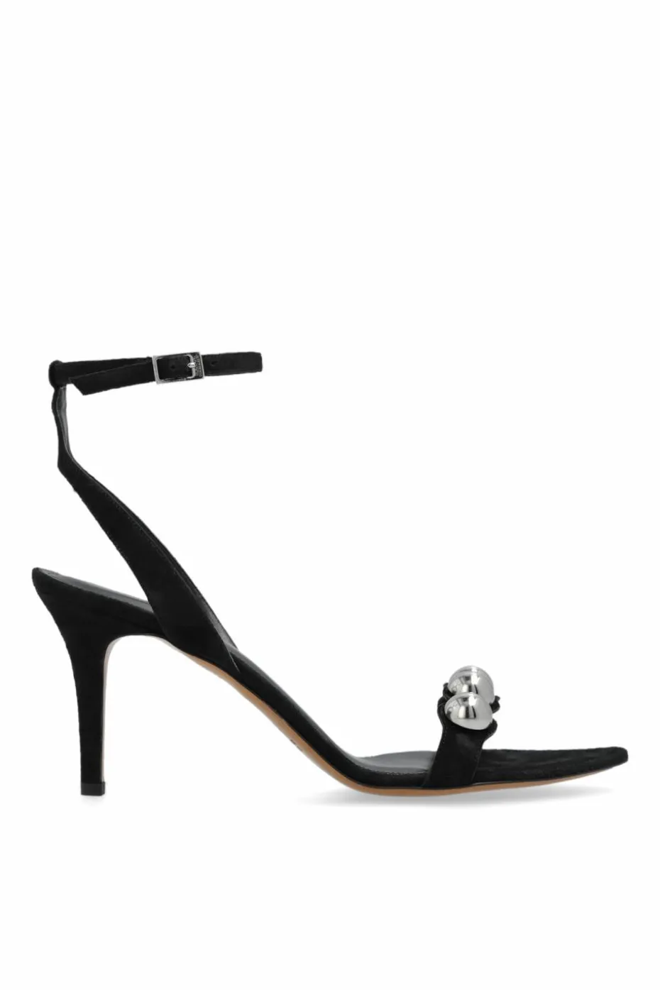 Isabel Marant BLACK Suede heeled sandals ‘Vilja’