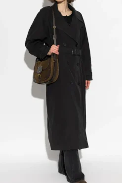 Isabel Marant BLACK Trench coat `Elea`