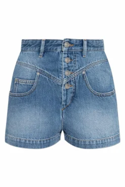 Isabel Marant BLUE "Jovany" denim shorts