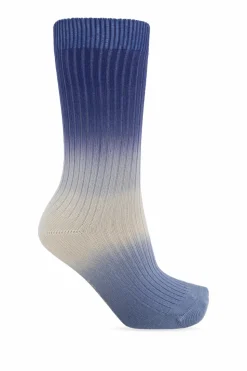 Isabel Marant BLUE Socks with logo