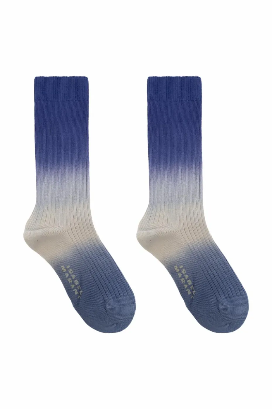 Isabel Marant BLUE Socks with logo
