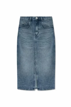 Isabel Marant BLUE āTilauriaā denim skirt