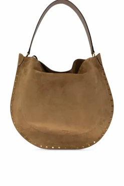 Isabel Marant BROWN Oskan hobo bag