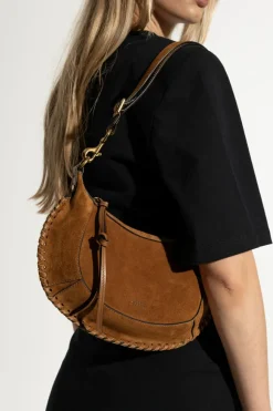 Isabel Marant BROWN Oskan shoulder bag