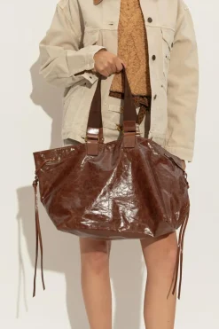 Isabel Marant BROWN Shopper bag 'Wardy'