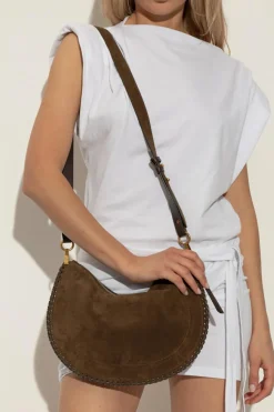 Isabel Marant BROWN Shoulder bag "Oskan"