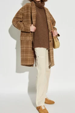 Isabel Marant BROWN Sleeveless Turtleneck "Meggy"