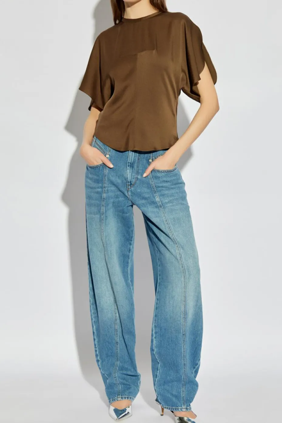 Isabel Marant BROWN Top Karlit