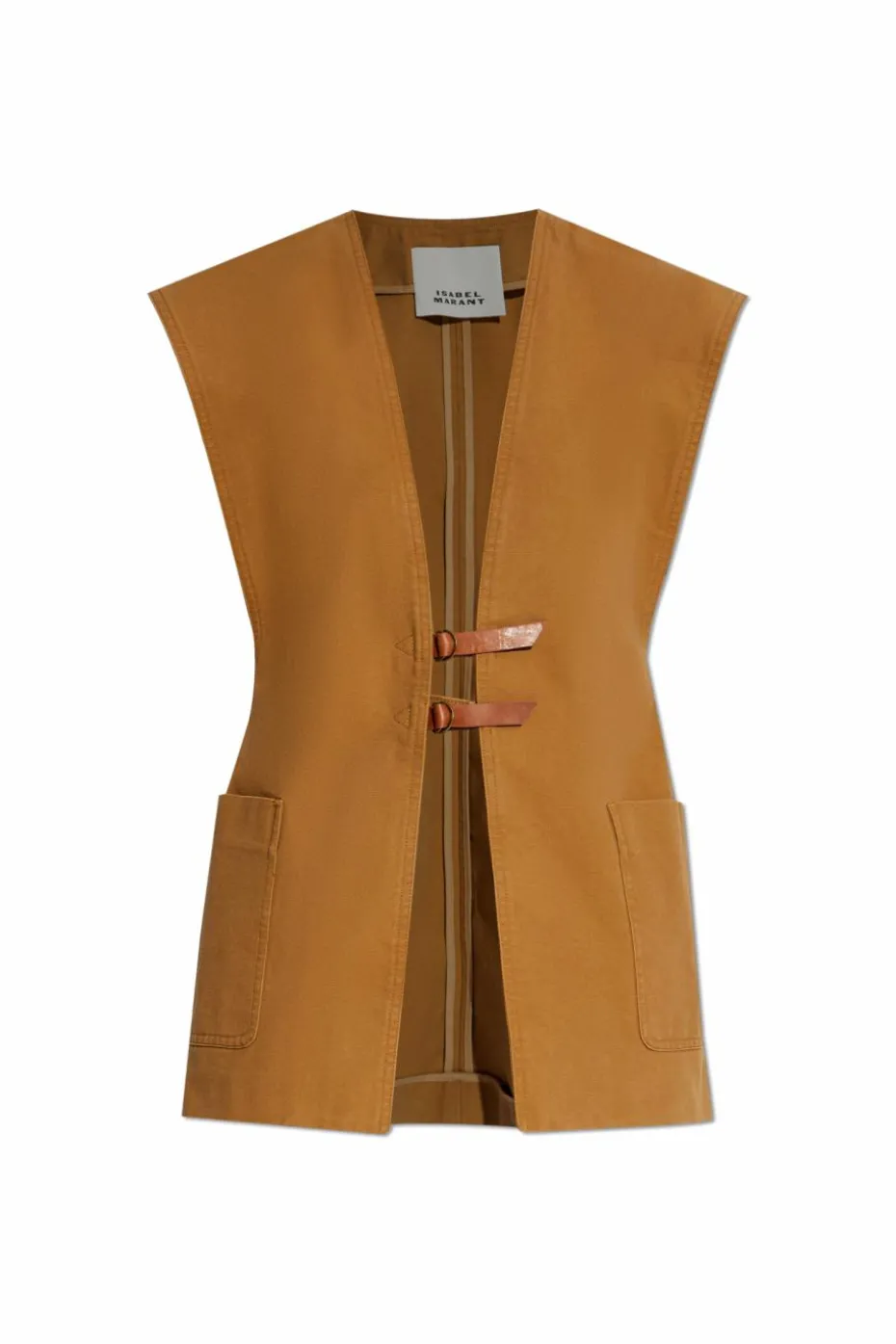 Isabel Marant BROWN Vest Falila