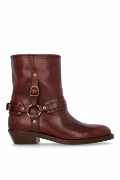 Isabel Marant BURGUNDY Boots `Ildred`
