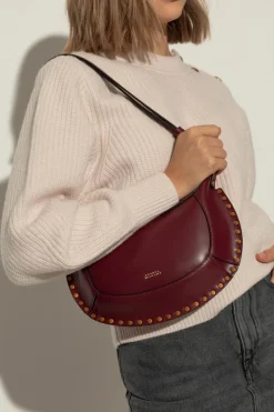 Isabel Marant BURGUNDY Shoulder bag Oskan Moon