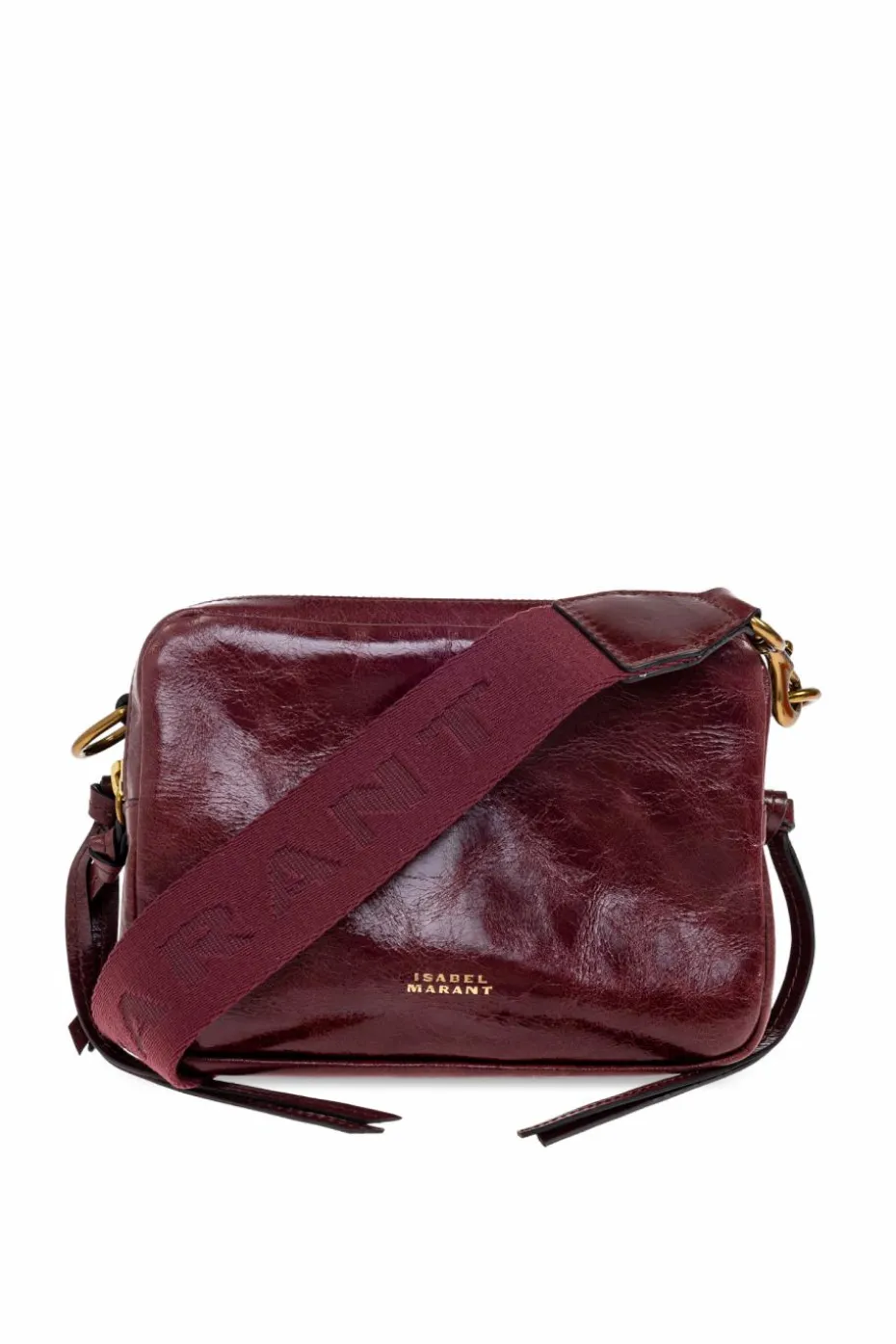 Isabel Marant BURGUNDY Shoulder bag "Wardy"