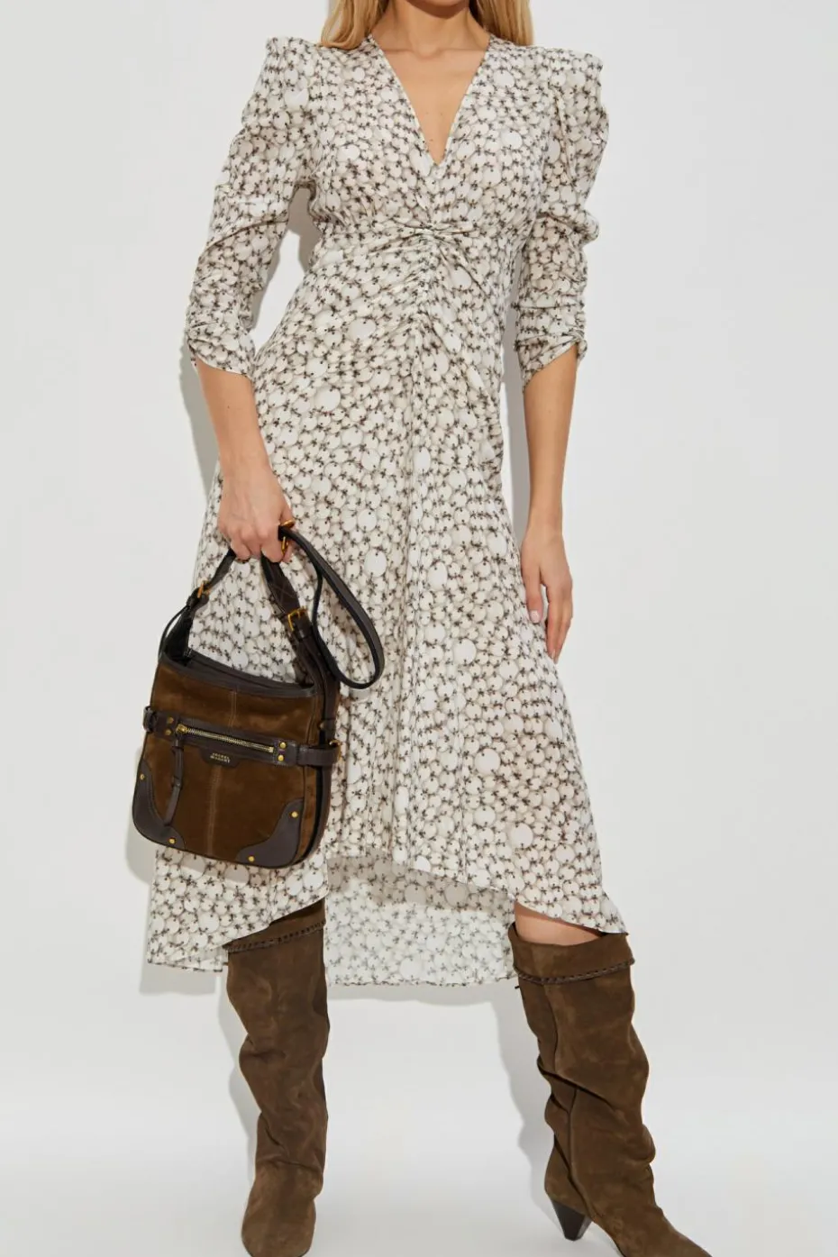 Isabel Marant cream Dress `Albini`