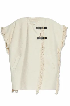 Isabel Marant cream Poncho `Greya`