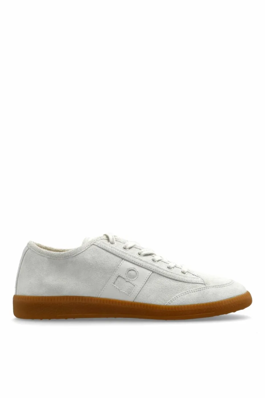 Isabel Marant cream Suede sports shoes "Klyce"