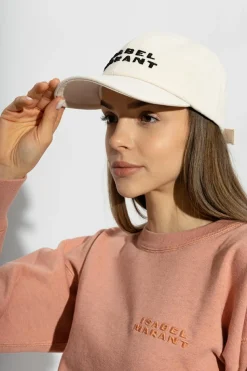 Isabel Marant cream ‘Tyron’ baseball cap