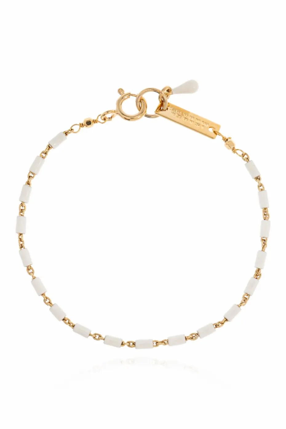 Isabel Marant GOLD Bracelet with engraved logo