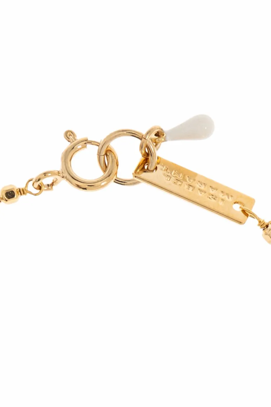 Isabel Marant GOLD Bracelet with engraved logo