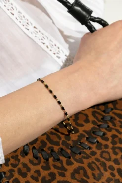 Isabel Marant GOLD Bracelet with engraved logo