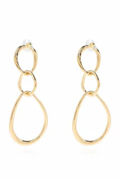 Isabel Marant GOLD Brass Earrings by Isabel Marant