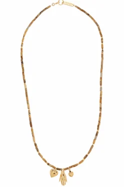 Isabel Marant GOLD Short necklace with pendants