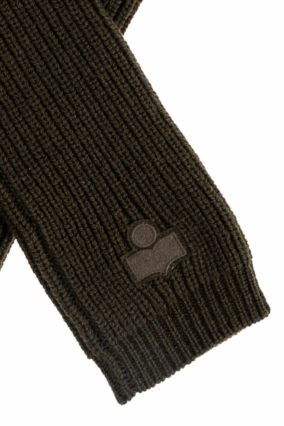 Isabel Marant GREEN "Enos" gloves