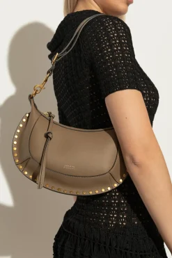 Isabel Marant GREEN Shoulder bag `Oskan Moon`