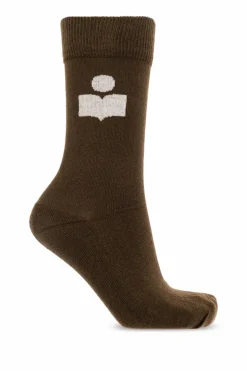 Isabel Marant GREEN "Siloki" socks