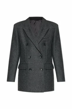 Isabel Marant GREY Short coat "Isidora"