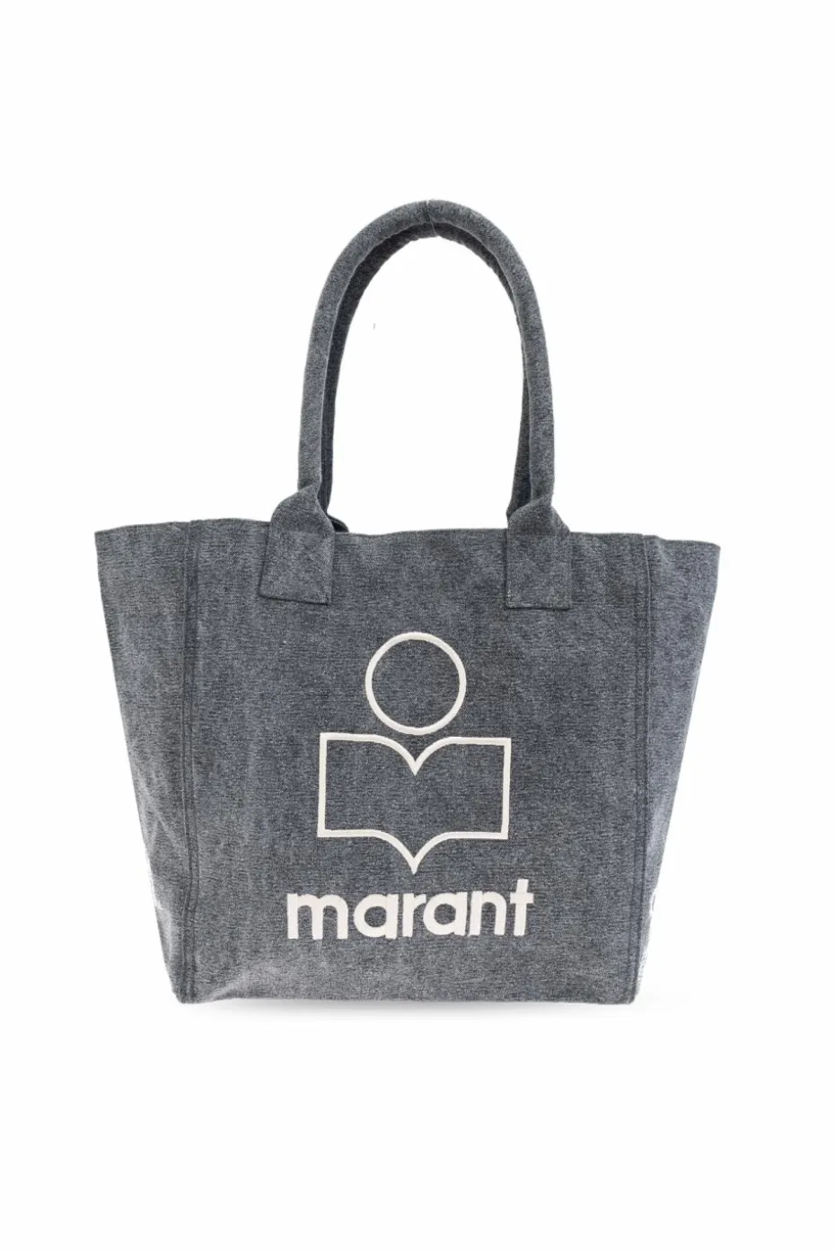 Isabel Marant GREY "Yenky Small" shopper bag