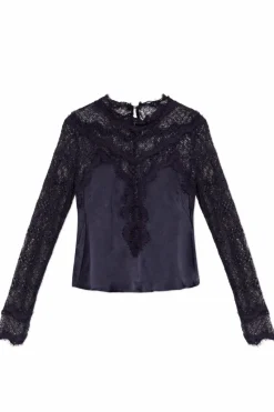 Isabel Marant NAVY BLUE Top "Diem"