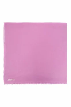 Isabel Marant PINK ‘Alette’ cashmere scarf
