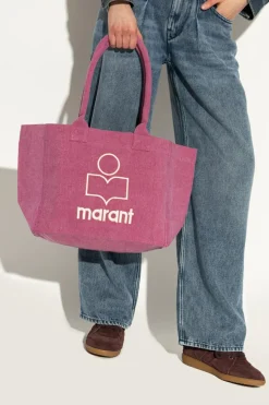 Isabel Marant PINK Shopper bag "Yenky Zipped"