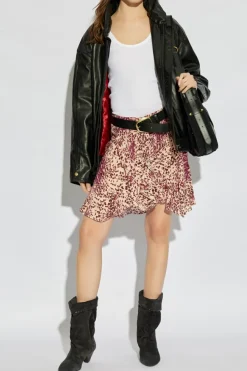 Isabel Marant PINK Silk skirt Ozany
